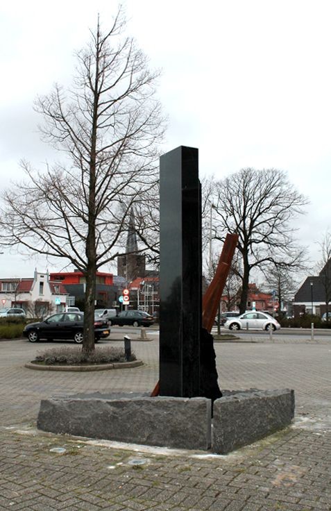 Herdenkingsmonument Wateringen. Ontwerp Cast-Art Carel Steijn